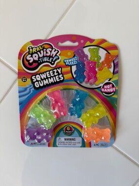 Irresquishtible Sqweezy Gummy Bears Toy New | Ja-Ru